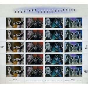  American Choreographers # 3840 43 37 cent Stamps 