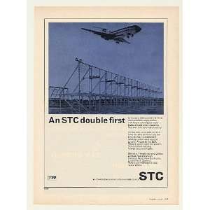  1965 BEA Trident London Airport STC Landing System Print 