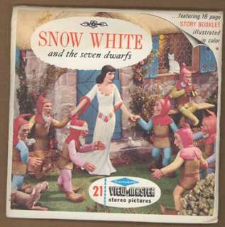 B300 SNOW WHITE View Master Packet 100%  