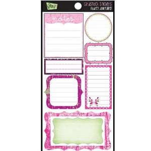    Glitz AUDREY Cardstock Stickers   Journaling Arts, Crafts & Sewing