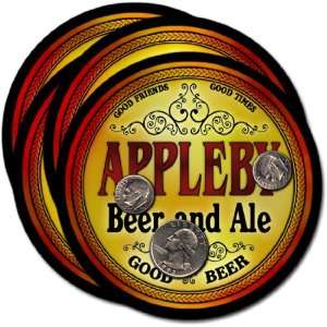  Appleby, TX Beer & Ale Coasters   4pk 