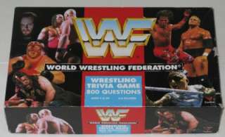WWF Trivia Game Cardinal 1998 Hulk Hogan Macho Man Undertaker Ultimate 