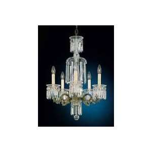   Dorchester Chandelier   5 Lights   5019 / 5019 H 47   Handcut/5019