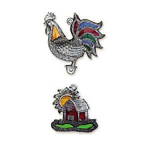    Rooster Classic Windchime by Karas Creation Patio, Lawn & Garden