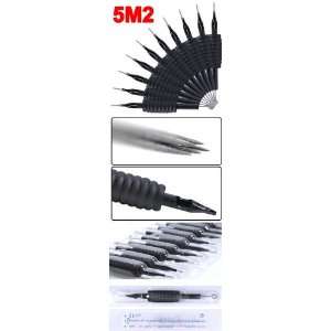  50x Double Stack Mag Disposable Tattoo Needles Tubes 5M2 
