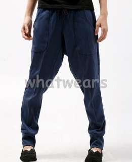 Mens Korea Style Harem Shifting Gear Pants 4 Color Z83  