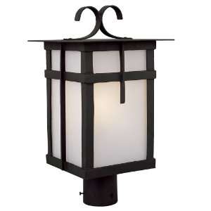  Trans Globe Lighting 5287 BK 20 1/2 Inch 1 Light Outdoor 