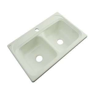   Double Basin Acrylic Topmount Kitchen Sink 53106