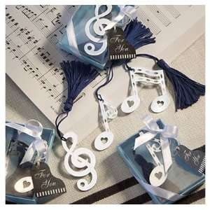 Musical Note Bookmark Favors