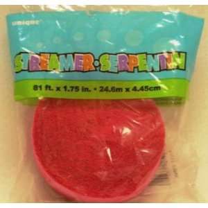  81 Foot Hot Pink Party Streamer Case Pack 144 Everything 