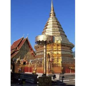 Wat Phra That Doi Suthep, Near Chiang Mai, Thailand, Southeast Asia 