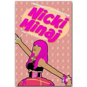  Nicki Minaj Poster   Sy Concert Flyer  Pink Friday Tour 