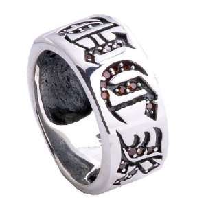  Mens Punk Rock Gothic Jewelry F.U.C.K. Engraved Ring for 