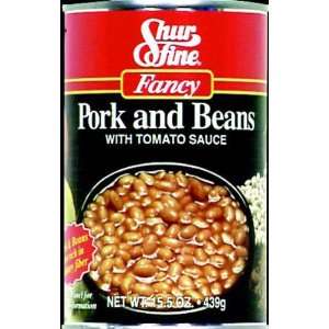 Shurfine Pork & Beans   24 Pack Grocery & Gourmet Food