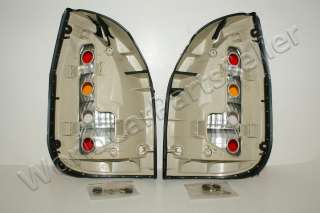 1999 2004 OPEL Zafira Red Yellow Tail Lights Rear LEFT+RIGHT 2000 2001 