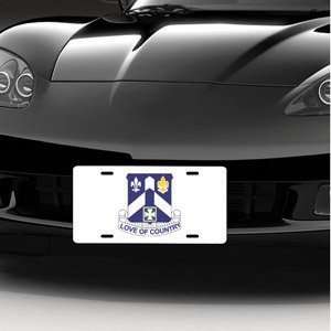  Army 58th Infantry Regiment LICENSE PLATE Automotive