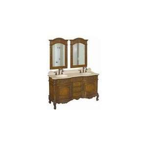  Constance Double Bathroom Vanity 59 Inch