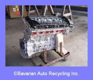BMW Engine Long Block M52tu 323 323i 323ci Z3 E46 parts  
