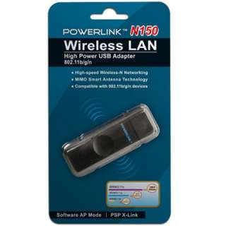 POWERLINK PL 150N Wireless 802.11b/g/n USB Adapter  