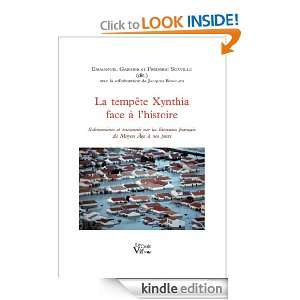 La tempête Xynthia face à lhistoire (French Edition) Emmanuel 