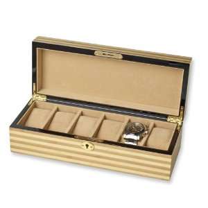  Bamboo High Gloss 5 watch box Jewelry