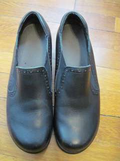 DANSKO Black Loafers Wingtip Leather Shoes 40 / 10M  