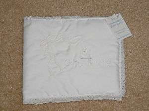 PRINCESS LINENS My Christening Book NEW Lace Embroidery  