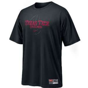 Nike Texas Tech Red Raiders Dri ?FIT T Shirt Conference Performance 