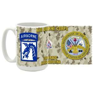 U.S. Army XVIII Airborne Corps Coffee Mug Kitchen 