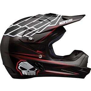 No Fear Optimal II Helmet   X Small/Black/Red