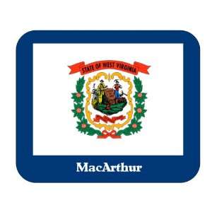  US State Flag   MacArthur, West Virginia (WV) Mouse Pad 