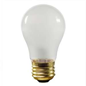 Halco 6018   40 Watt Light Bulb   A15   Frost   Appliance   3000 Life 
