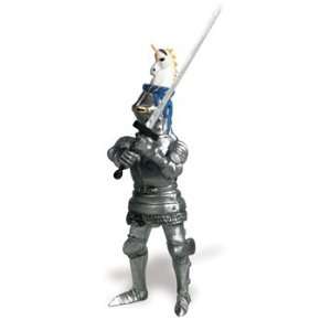  Safari 60440 Knight with Sword & Blue Helmet with Unicorn 