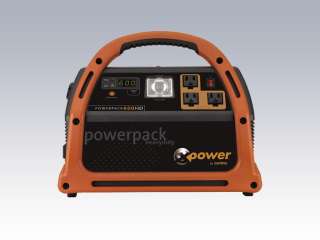 The Xantrex XPower Powerpack 600HD has enough power to jump start your 
