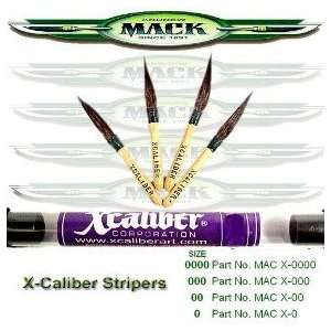  MACK PINSTRIPE/PINSTRIPING X CALIBER BRUSH Size X 0000 