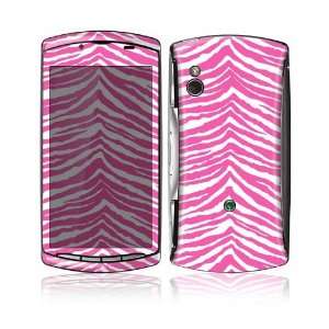  Sony Ericsson Xperia Play Decal Skin   Pink Zebra 
