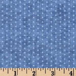   Time For Teddie Dots Blue Fabric By The Yard Arts, Crafts & Sewing