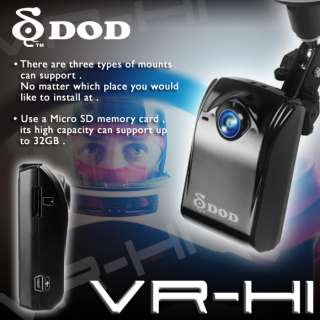 DOD VR H1 12808*1024 Multifunctional CAR DV w Free 8G  