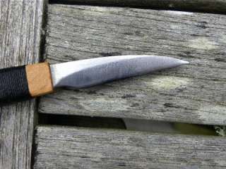Nw Style Straight Detail Knife #7 Left, Woodcarving Hand Forged Davis 