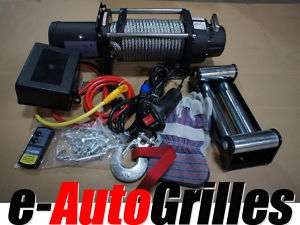 Truck 9500 LB Self Recovery Electric Winch 12v DC 6 HP  