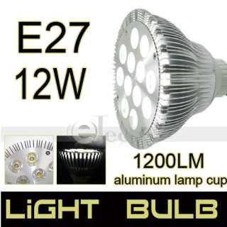 12W PAR38 High power Spotlight LED CoolWhite Light lamp  