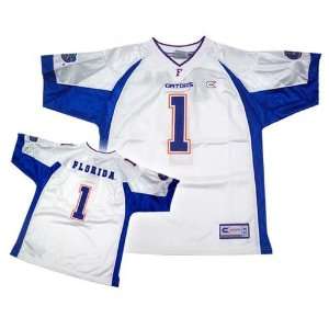  Florida Gators #1 White Official Jersey