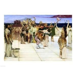  Sir Lawrence Alma Tadema   A Dedication To Bacchus, 1889 