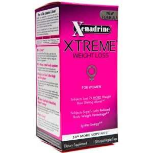  Xenadrine Xtreme, 120 liquid capsules Health & Personal 