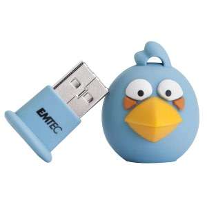   EMTEC A104 Angry Birds 4 GB USB 2.0 Flash Drive   Blue Bird by Emtec