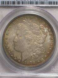   1878 7/8 TAIL FEATHER MORGAN DOLLAR   PCGS MS64 STRONG  
