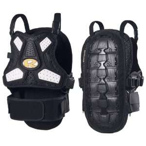 Rockgardn Flak Vest, black, 7 segment backplate  Sports 