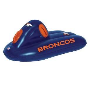   Broncos NFL Inflatable Super Sled / Pool Raft (42) 