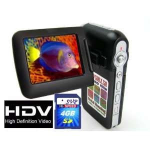  SVP T100 Black 16MP Max. True HD Camcorder with 2.4 LCD 