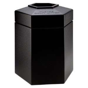  Commercial Zone 7372 45 Gallon Hex Waste Container